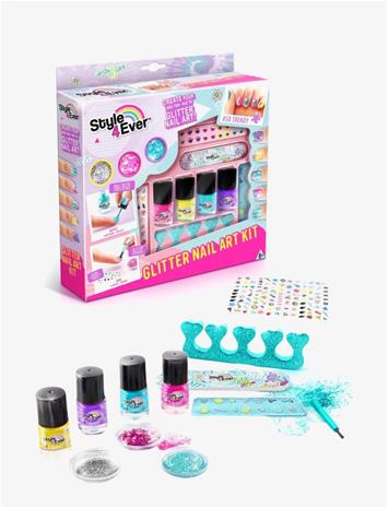 STYLE 4 EVER - Glitter Nail Art Kit (194) – kuva 6/6