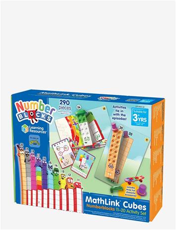 Learning Resources â€“ Numberblocks â€“ Activity Set with Numbers 11-20 (LSP0950-SCA)