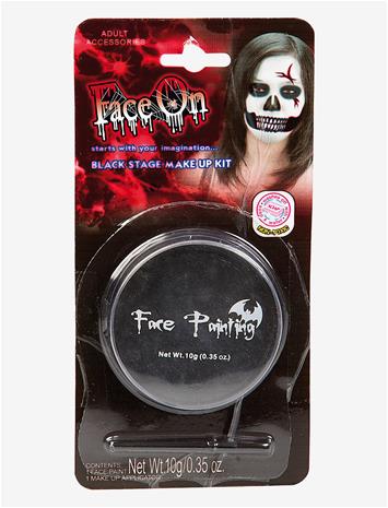 JOKER Face Paint Black (6) - MULTI COLOUR - 10 g