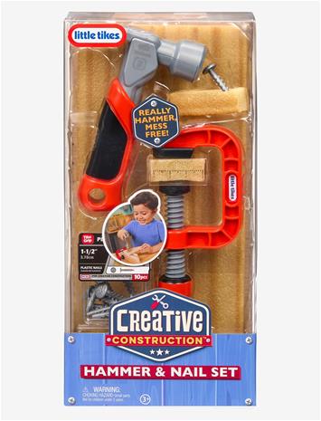 Little Tikes Creative Construction Vasara Ja Naulasarja