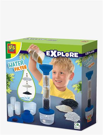 SES CREATIVE Water Cleaning Filter Experiment - BLUE - One Size