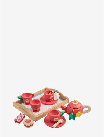 TENDER LEAF Tea Tray Set - Strawberry - RED - One Size