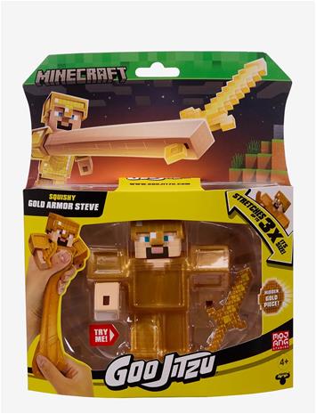 Goo Jit Zu MINECRAFT S4 GOLD ARMOR STEVE
