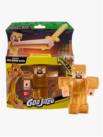 Goo Jit Zu MINECRAFT S4 GOLD ARMOR STEVE