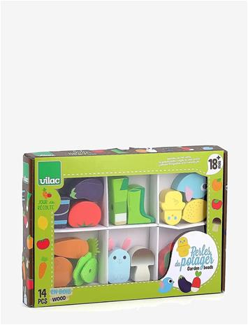 VILAC Large Beads Set - Vegetable Garden - MULTI - One Size – kuva 2/2
