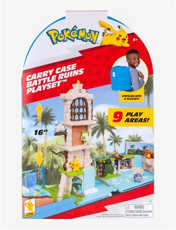 Pokemon Carry Case Battle Ruins playset