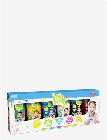 FACE & FINGERPAINT 65Ml Tubes 6-Pack - MULTI COULERED - One Size