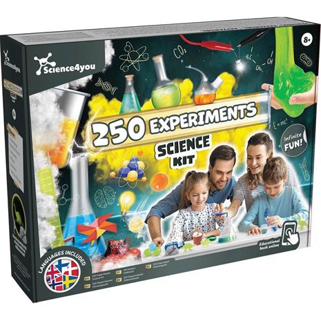 SCIENCE4YOU Science4You 250 Experiments - MULTI COLOURED - One Size