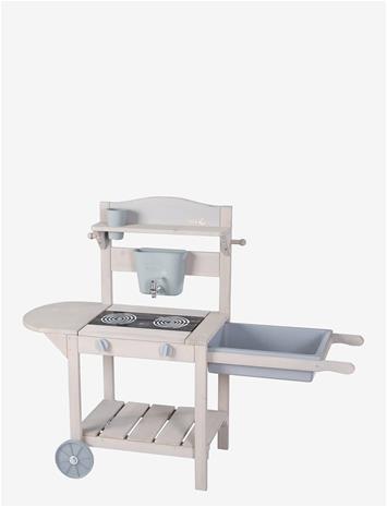 ROBA Mobile Play And Mud Kitchen Bbq - Grey - ONE SIZE