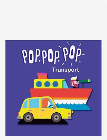 GLOBE Pop Pop Pop Transport - BOARDBOOK - 18X18X2