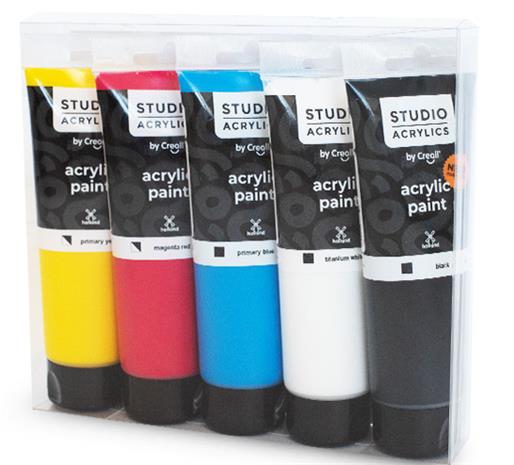 Creall Studio Acrylic paint 5x120ml