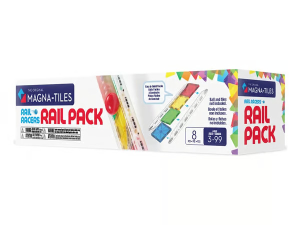 Magna-Tiles Rail Pack 8 pcs