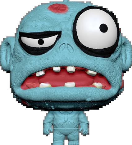 Splats Head Maxi Walky Zombie