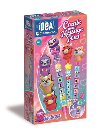 Clementoni Create Your Message Pen Feelings (Pack By 3)