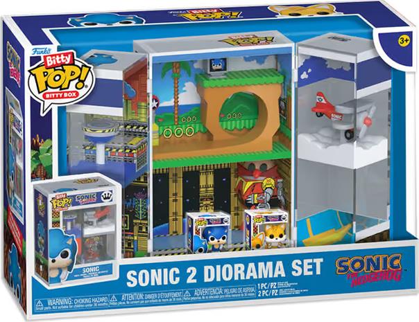 Funko Bitty Pop! Boxes: Sonic 2 - Diorama Set FIGU