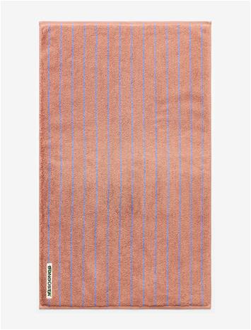 BONGUSTA Naram Bath Mat - CAMEL & ULTRAMARINE - 50X80 cm