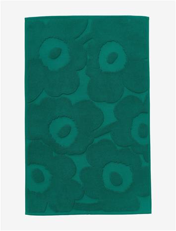 Marimekko Unikko-kylpyhuonematto Emerald