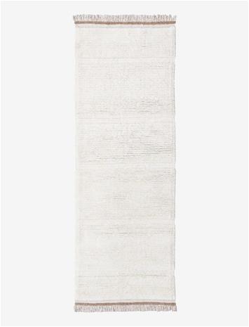 Lorena Canals Woolable Rug Steppe - Sheep White - Cream - 80X 230CM