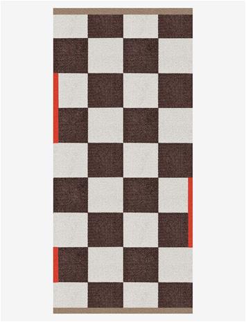 Mette Ditmer Square all-round matto large Ruskea