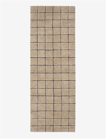 Lorena Canals Woolable Rug Runner Mosaic Amber - Beige - 80X 230CM
