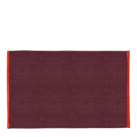 METTE DITMER Soft Bath Mat - WINE / SAND - W50X L80 cm