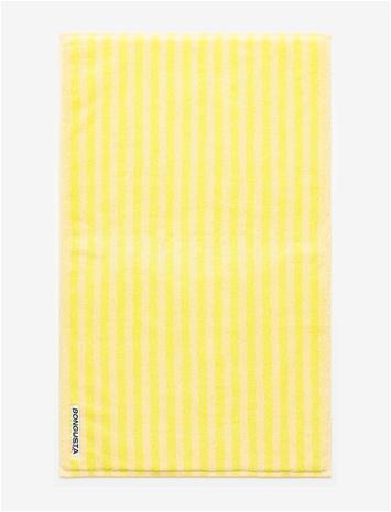 BONGUSTA Naram Bath Mat - PRISTINE & NEON YELLOW - 50X80 cm – kuva 2/2