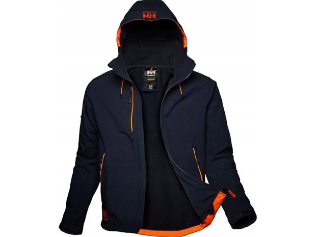 H/H Workwear Chelsea Evolution Softshelltakki laivastonsininen L