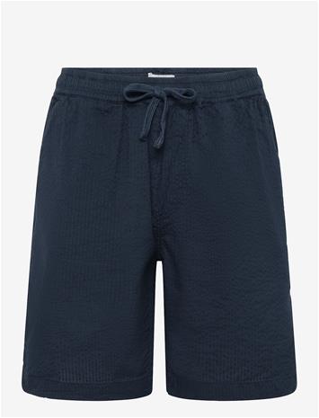 SOLID Sdliam Seersucker Sho - INSIGNIA BLUE - S