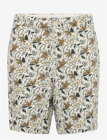 SOLID Sdalann Flower Short - OATMEAL - M