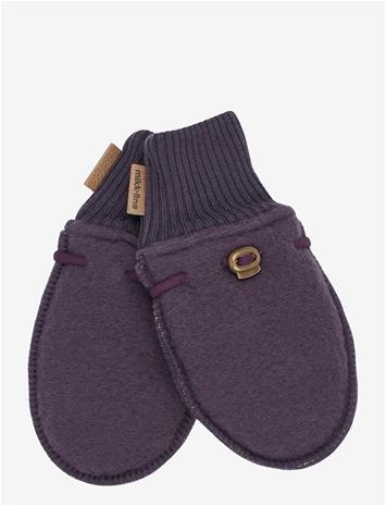 MIKK-LINE Wool Mittens - PLUM PERFECT - 86/92 – kuva 2/2
