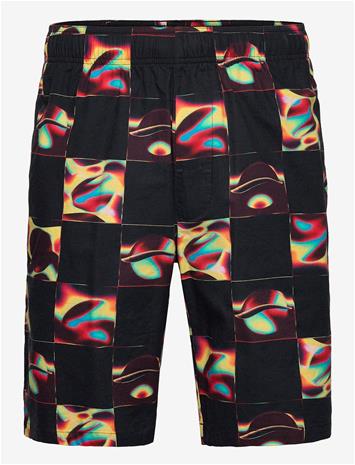 Edwin Saike Check Short - Multicolor - Black - S
