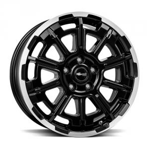 BROCK B45 BLACK FULL POLISHED 7X17