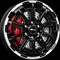 Brock B45 Black Full Polish 7x18 5/108 ET45 B65.1 – kuva 3