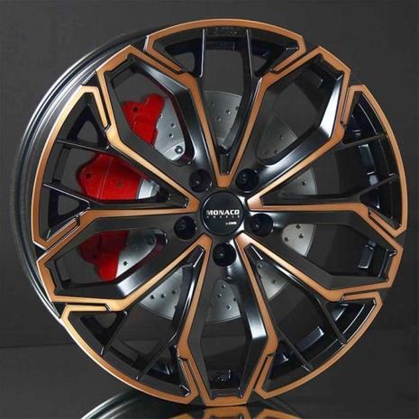 MONACO WHEELS GPC17 BLACK/COPPER 8X19
