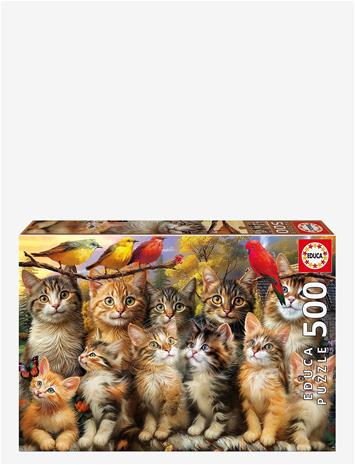 Educa Educa 500 Kittens And Birds - Multi/patterned - ONE SIZE