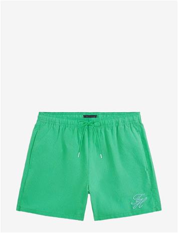 TOMMY HILFIGER Medium Drawstring Ithaca Script - TONAL ITHACA JADE WINK - XL