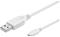 Microconnect USBABMICRO3W USB-kaapeli USB 2.0 3 m USB A Micro-USB B Valkoinen USBAB – kuva 2