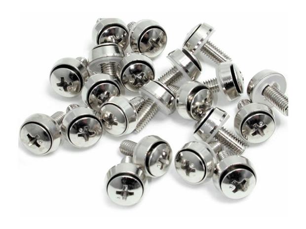 StarTech.com 50 Pkg M6 Mounting Screws for Server Rack Cabinet