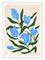 POSTER & FRAME Blue Tulips - MULTI-COLOURED - A3 – kuva 2