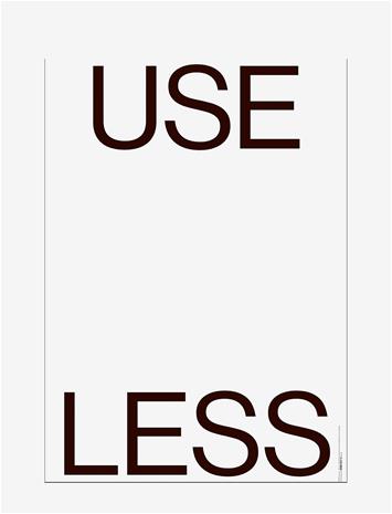 Poster & Frame Poster & Frame St-Use-Less-Useless - Multi/patterned - 70X100CM
