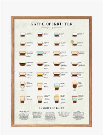 Poster & Frame Poster & Frame Kaffe-Original - Multi/patterned - 50X70CM