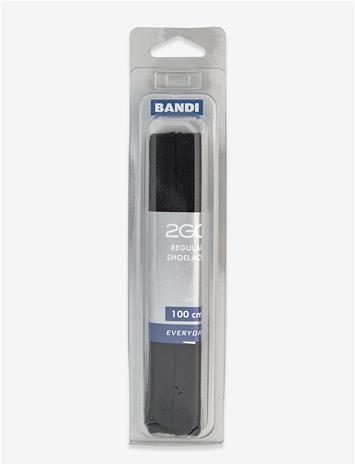 2GO 2Go Shoelace 552 - Black - 100 cm