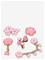 CROCS Blooming Cherry Blossom 5 Pack - WHITE - One Size – kuva 2