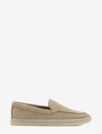 MANGO Split Leather Shoes - LT PASTEL BROWN - 46
