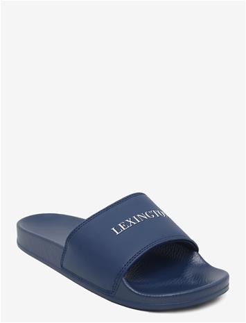 LEXINGTON CLOTHING Logo Bath Slippers - NAVY - 39