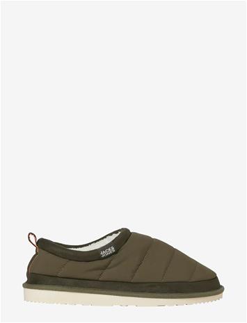 JACK & JONES Jfwpuff Mule Slipper Pb - DARK OLIVE - 42