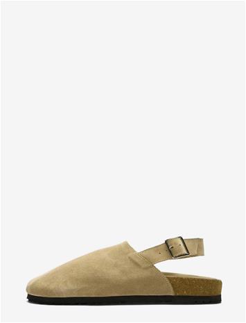 SELECTED Slhbastian Suede Mule - SAND - 41