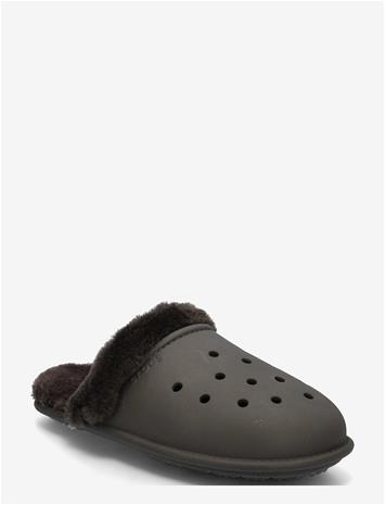 CROCS Classic Fuzz Scuff - DARK COCOA - 42/43