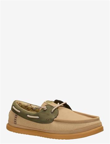 HEY DUDE Harbor Lo Craft - OLIVE GREY/MULTI - 41