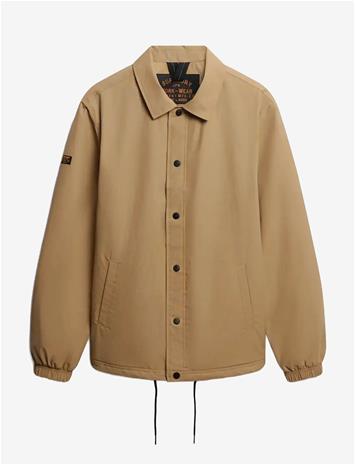 SUPERDRY Nylon Coach Jacket - CLASSIC TAN BROWN - S – kuva 2/2